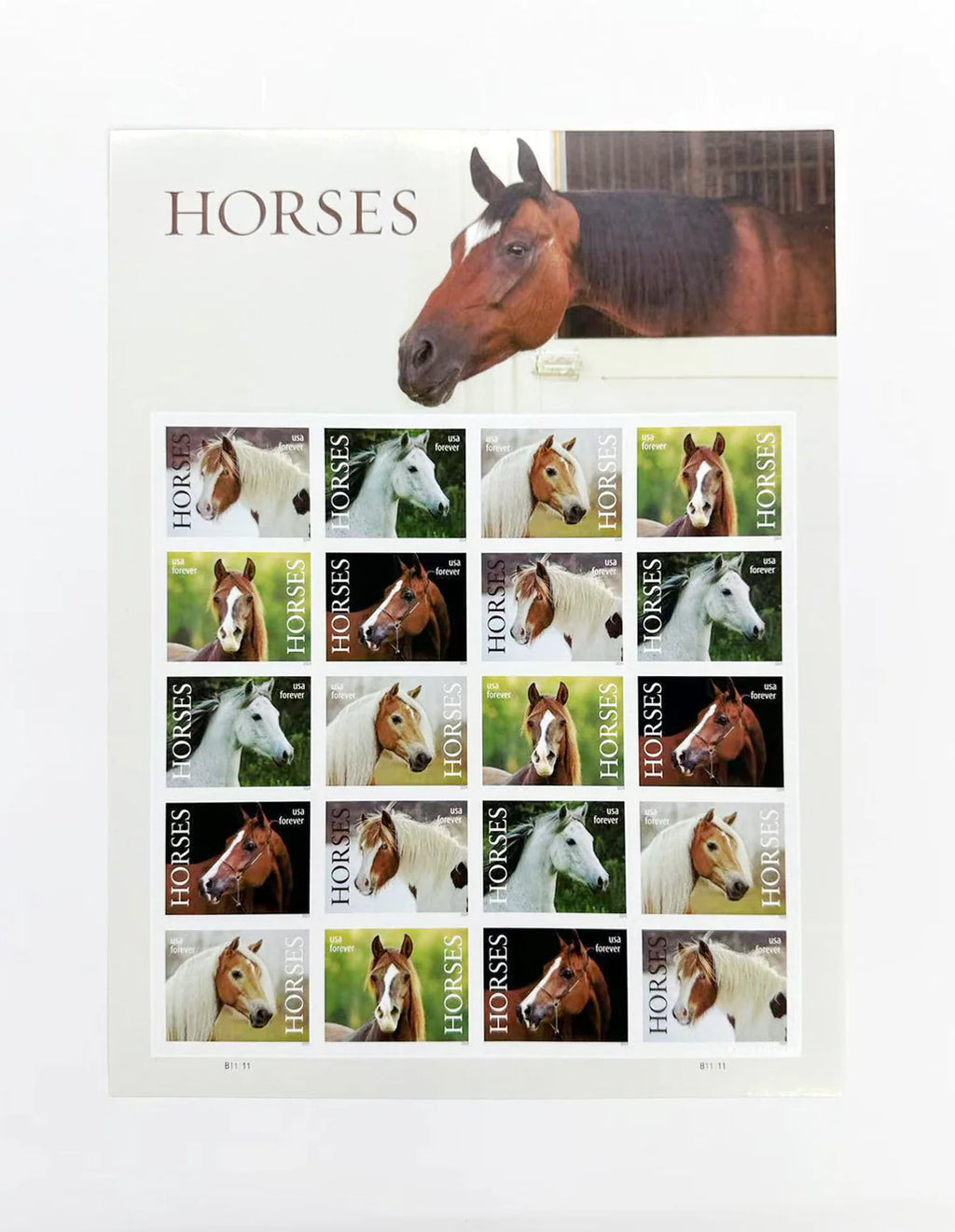 Horse Self-Stick - 1000 Forever Stamps